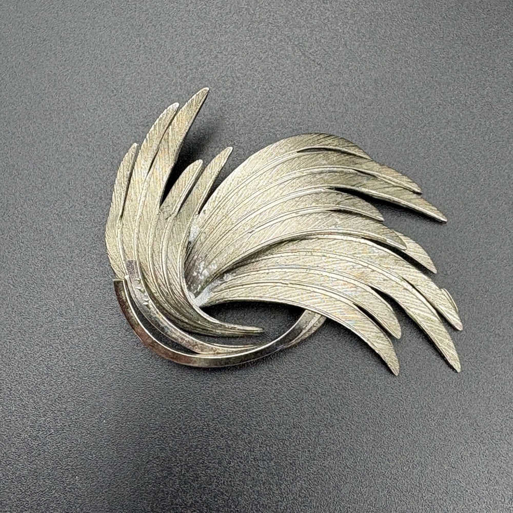 2/$10 Vintage Silver Metal Brooch